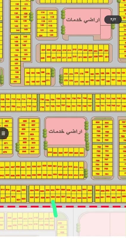 أرض سكنية للبيع في حي الفردوس — مدينة السادات