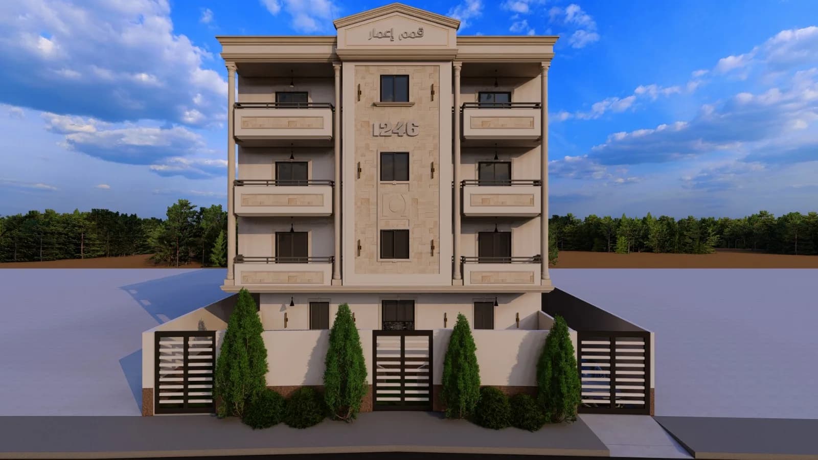 عمارة 1246 بالمربع الذهبي 2