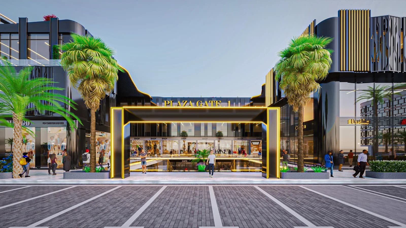 سباير مول الجامعة 2