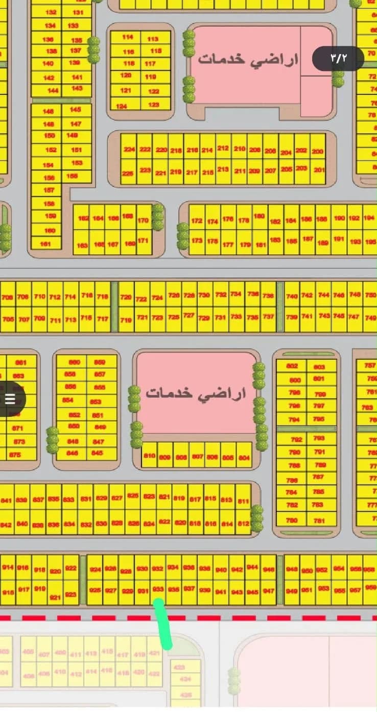 أرض سكنية للبيع في حي الفردوس — مدينة السادات
